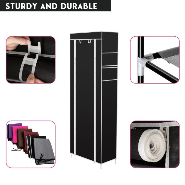 If you have ever considered buying a concise, compact and nice-looking shoe rack to organize your messy shoes, this Room-saving 10-Layers 9 Lattices Non-woven Fabric Shoe Rack with great quality and nice-looking exterior is your best bet! This compact shoe rack does not occupy too much space. It not only provides your shoes with enough storage lattices, but also keeps them in a clean and single place, so that you can easily locate the shoes and greatly save your searching time. With eye-catching pattern, it is a good decorative item for your house.